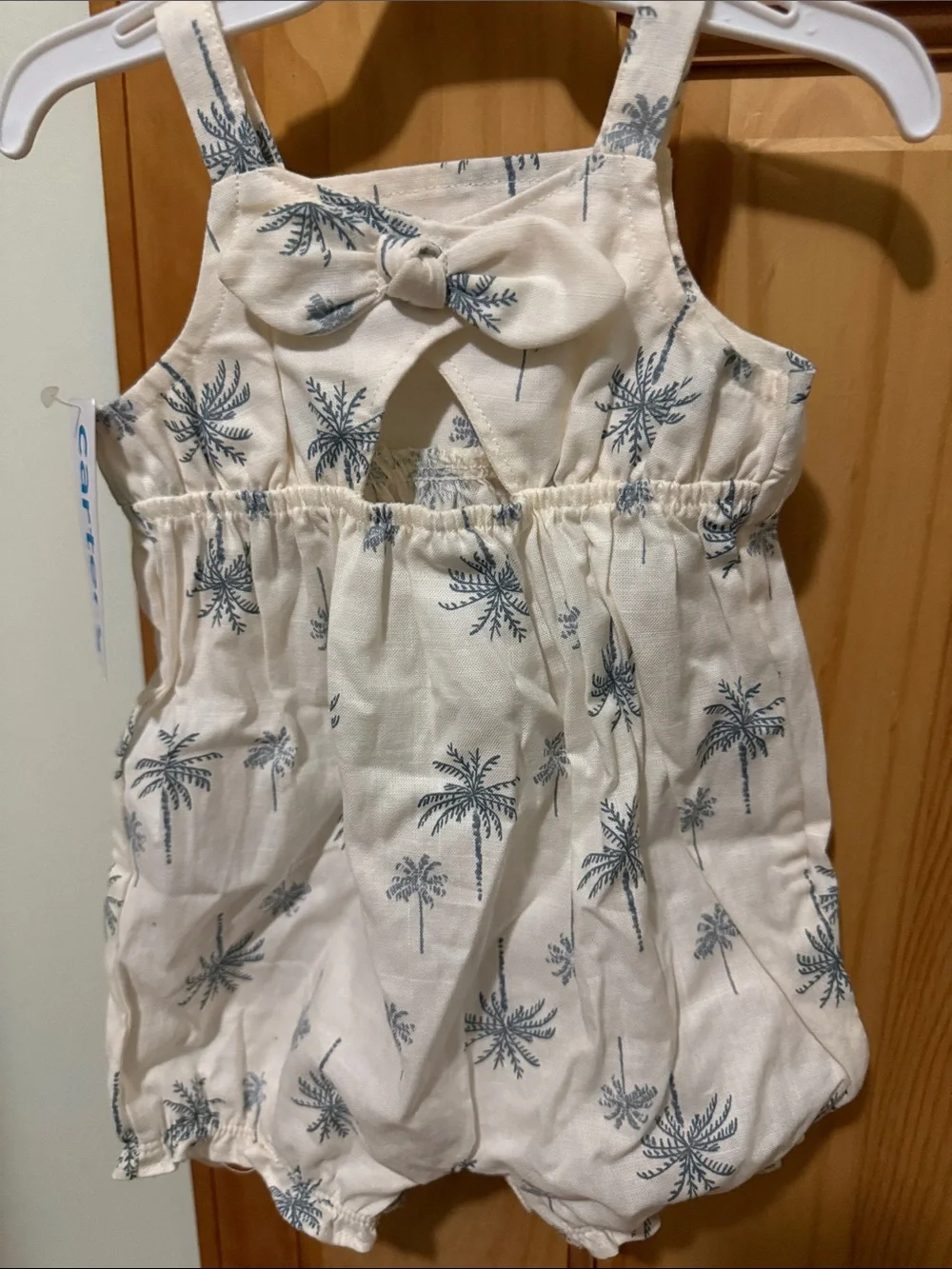 Carters cream romper